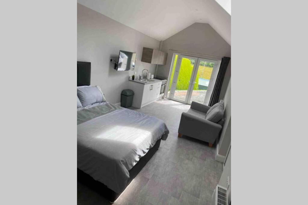 The Forest Chalet - Stunning Studio Apartment Ballycastle Exterior foto